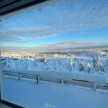 Hoyfjellshytte I Valdres Med Panoramautsikt Vakantiehuis *