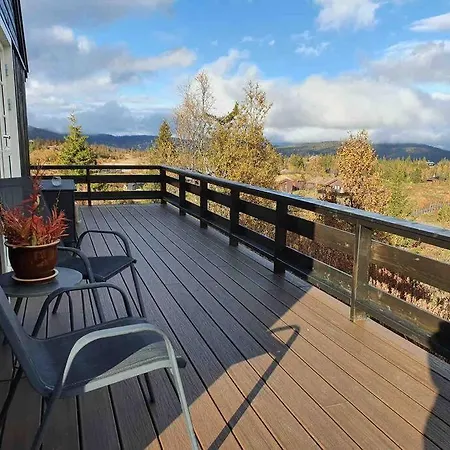 Hoyfjellshytte I Valdres Med Panoramautsikt * Reinli