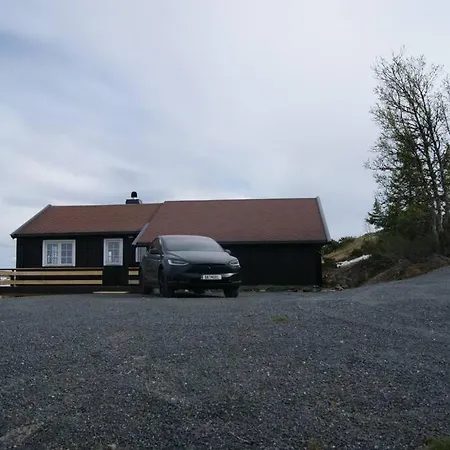 Hoyfjellshytte I Valdres Med Panoramautsikt *