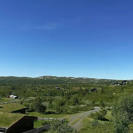 Hoyfjellshytte I Valdres Med Panoramautsikt Reinli