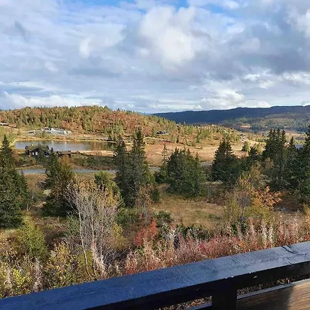 Hoyfjellshytte I Valdres Med Panoramautsikt Vakantiehuis